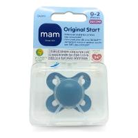 Chupeta Start 0 a 2 Meses Azul - MAM Baby - 4