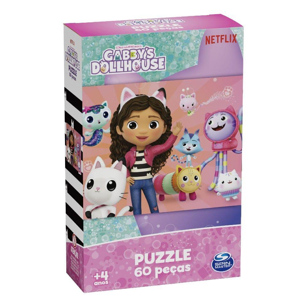 Quebra-Cabeça Gabby's Dollhouse 60 Peças - Grow - 7
