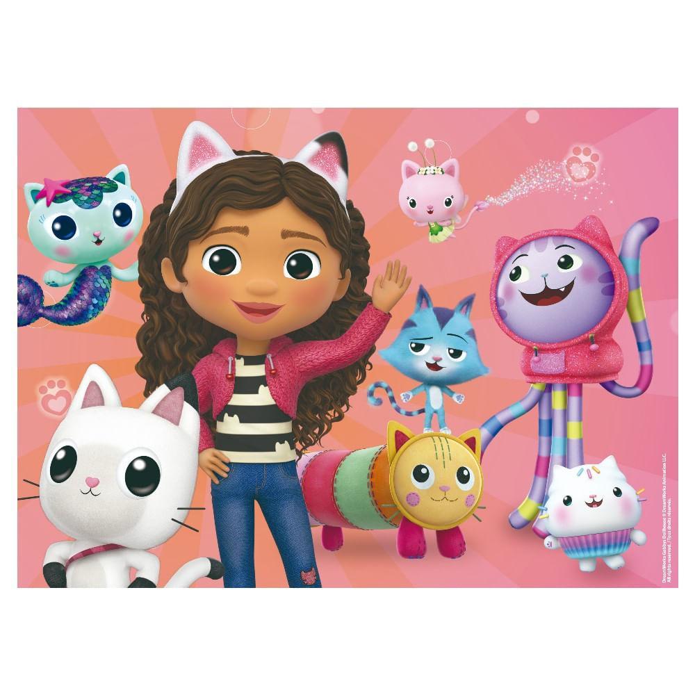 Quebra-Cabeça Gabby's Dollhouse 60 Peças - Grow - 2