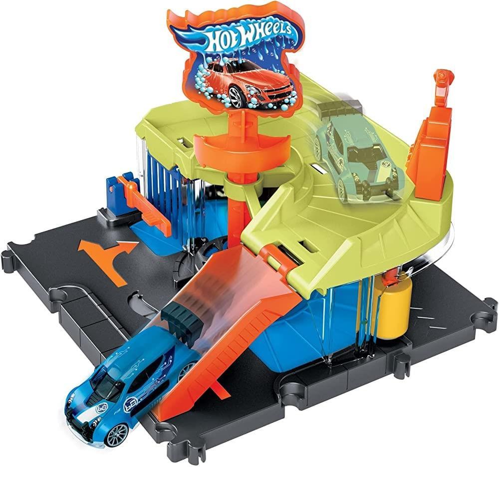 Hot Wheels City Estação de Lavagem Expressa - Mattel - 3