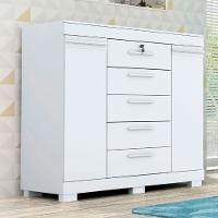 Cômoda Diana Prime com 5 Gavetas com Chave ACP Móveis - 1