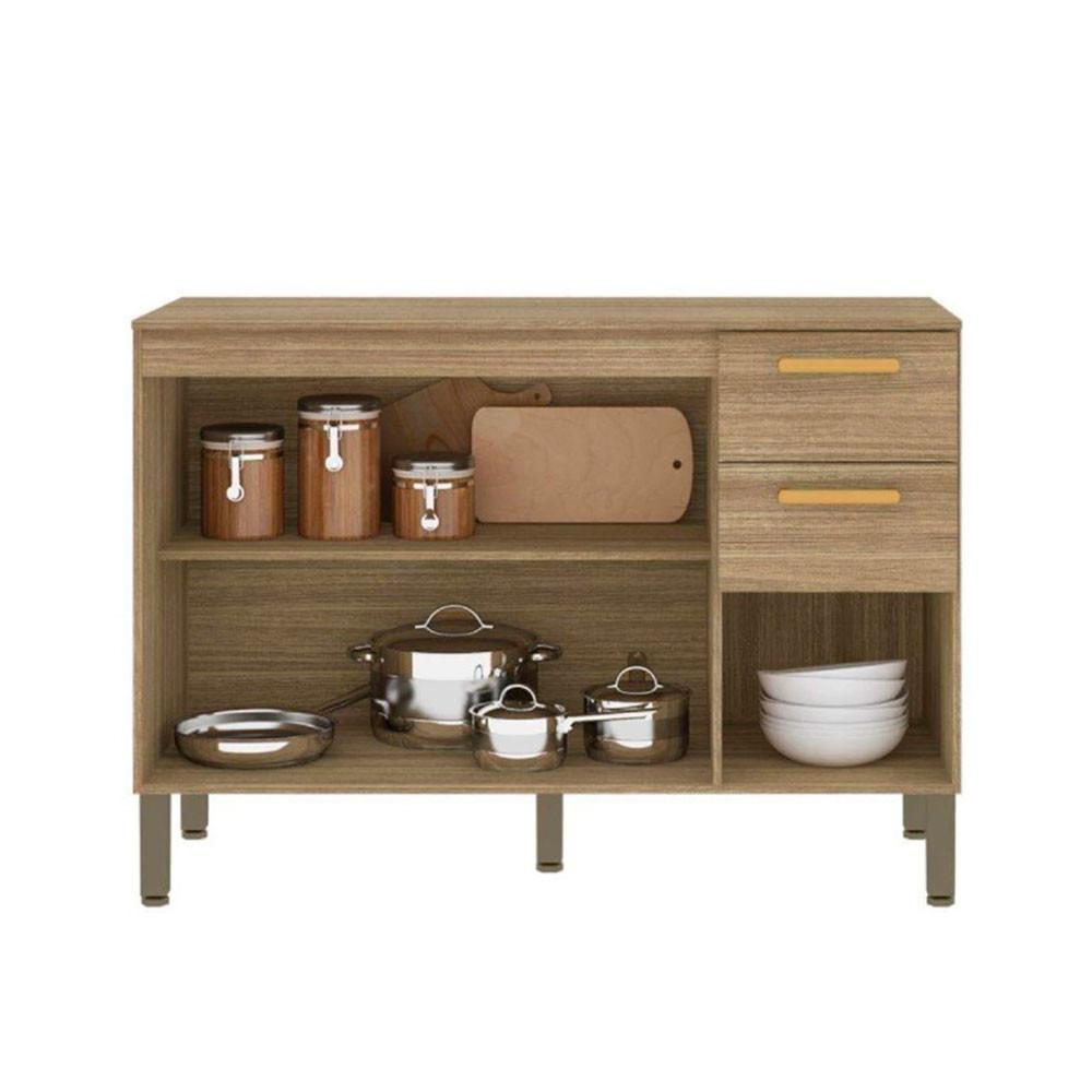 Balcão Urbane com Tampo 3 Portas 2 Gavetas 2973 Kits Paraná - 3