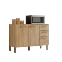 Balcão Urbane com Tampo 3 Portas 2 Gavetas 2973 Kits Paraná - 2