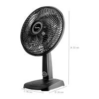 Ventilador de Mesa 30cm Turbo Compact com 6 Pás B94401862 Mallory - 5