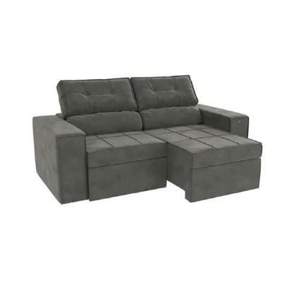 Sofá Lanus 206cm Retrátil e Reclinável S139-2 Kappesberg