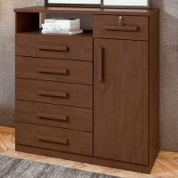 Cômoda da Vinci 6 Gavetas e 1 Porta Lopas - 2