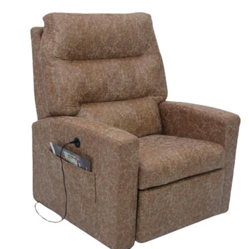 Poltrona Reclinável com Pés em PVC Dubai JW