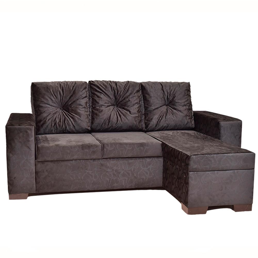 Sofá Dubai 2 Lugares e Chaise Finezzi - 1