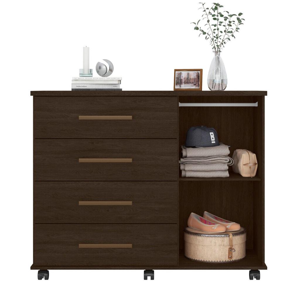 Cômoda Flora 4 Gavetas e 1 Porta 4130 Demóbile - 2