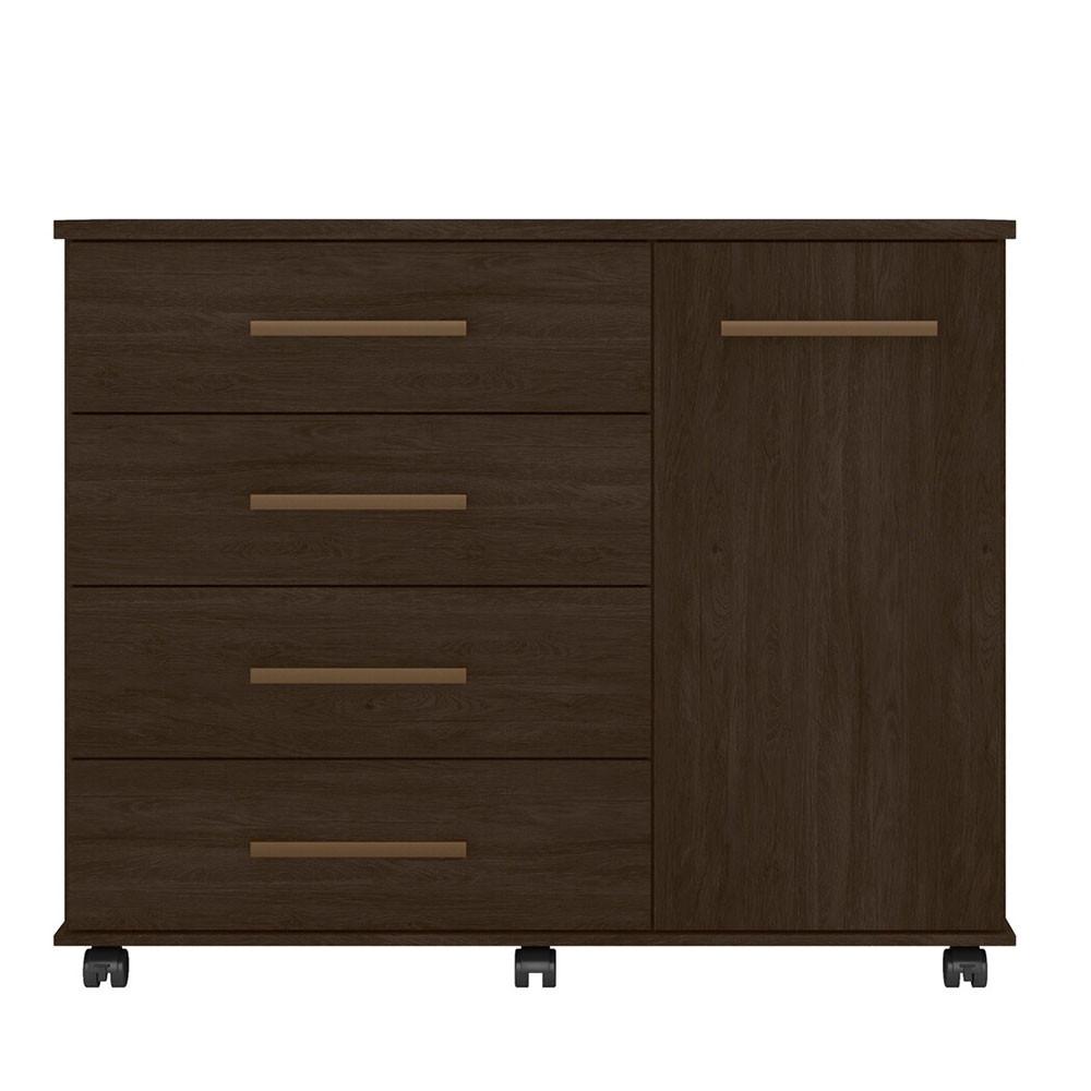 Cômoda Flora 4 Gavetas e 1 Porta 4130 Demóbile - 3