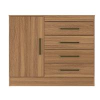 Cômoda Montevidéu 4 Gavetas e 1 Porta 4290K Demóbile - 1