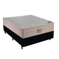 Conjunto Box Solteiro com Colchão Airtech Molas Ensacadas Spring Pocket e Base Material Sintético Ortobom - 1