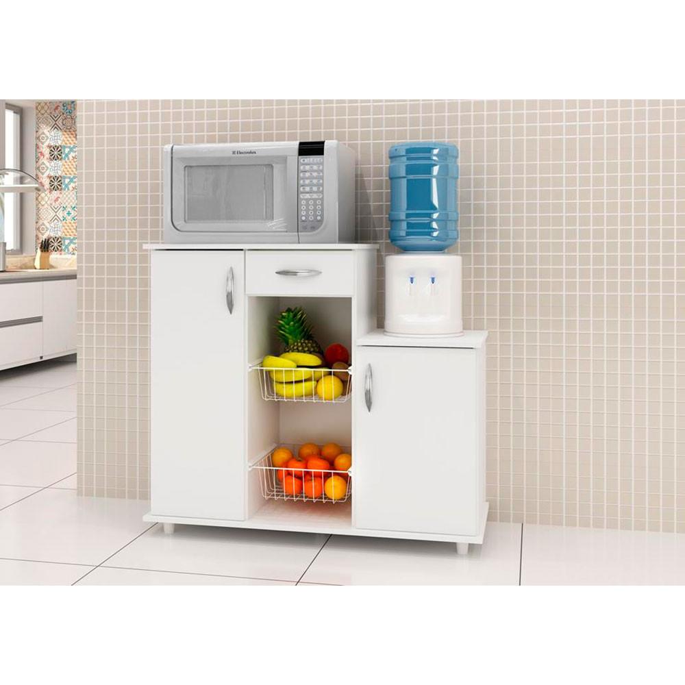 Fruteira Para Cozinha Diva 2 Portas e 1 Gaveta Notável - 1
