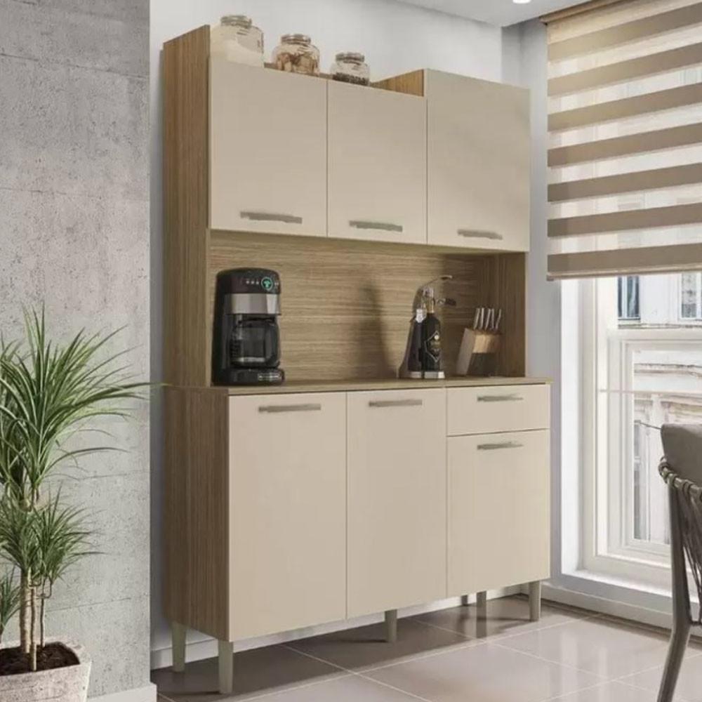 Kit Genova 2479 6 Portas 1 Gaveta Kits Paraná - 1