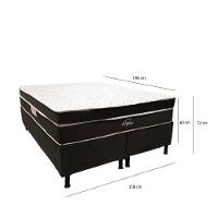 Conjunto Box Stylus Queen 158X198X60 Molas Ensacadas Topázio - 5