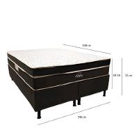 Conjunto Box Stylus King 198X198X60 Molas Ensacadas Topázio - 5