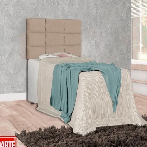 Cabeceira Solteiro Bronze Tuboarte