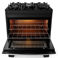 Fogão de Piso 5 Bocas Agile Up Glass com Mesa de Vidro 300001665 Atlas - 3