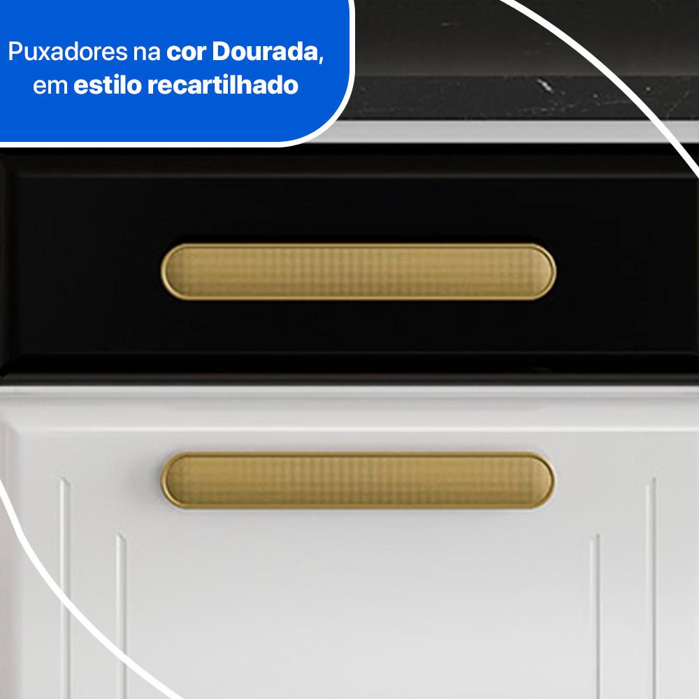 Balcão de Cozinha Ágata 3 Portas e 3 Gavetas com Tampo 817108 Telasul - 2