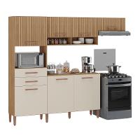 Cozinha com Balcão Fortaleza 4245R com 7 Portas 2 Gavetas Atualle - 2