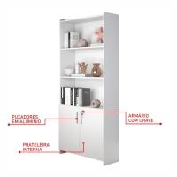 Armário Multiuso para Escritório com 2 Portas 56118 Notável - 5