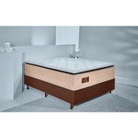Conjunto de Cama Box Queens Casal (Base + Colchão) Molas Ensacadas 138x188x61cm Gazin - 2