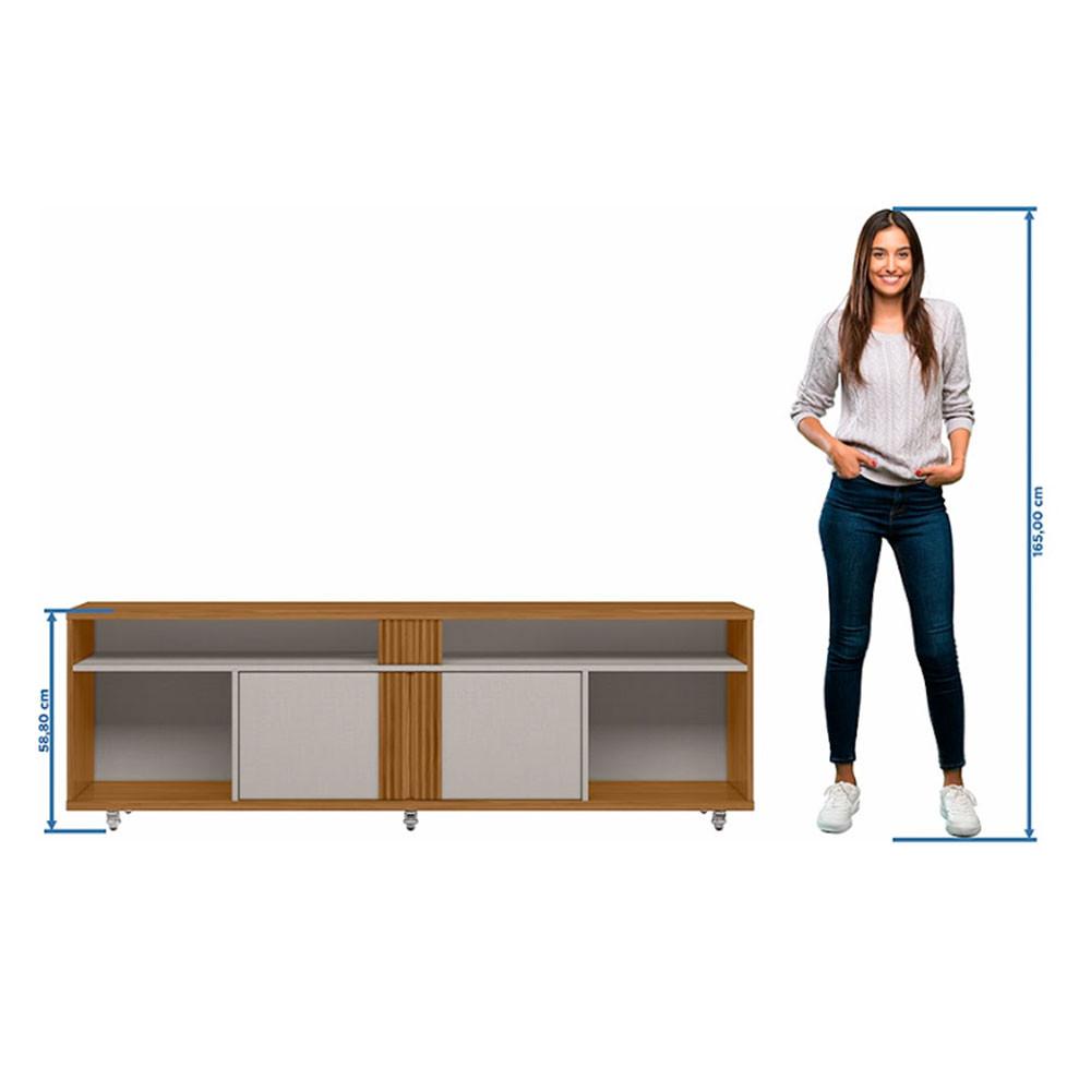 Rack Bancada 180cm para Tv até 70 Polegadas NT1290 Notável - 7
