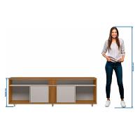 Rack Bancada 180cm para Tv até 70 Polegadas NT1290 Notável - 7