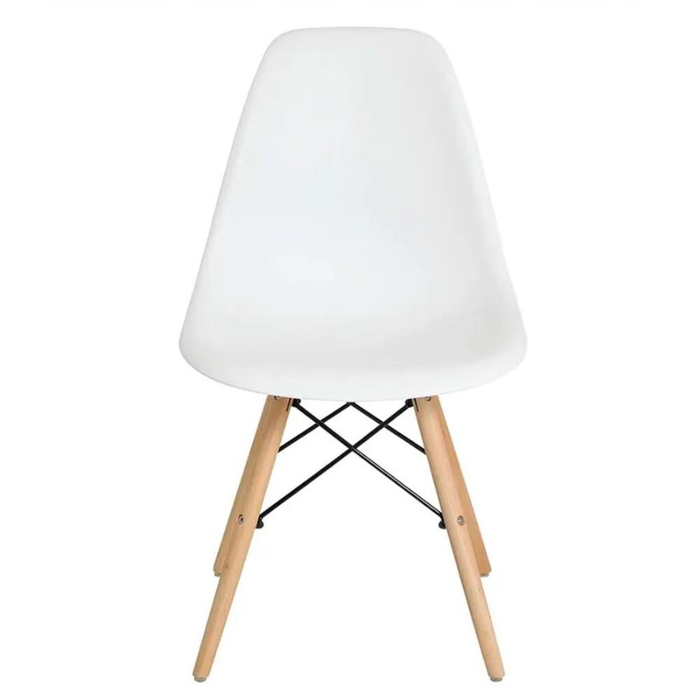 Cadeira Eiffel em Plástico com Pés de Madeira RF1833 Mozaic - 2