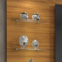 Painel Para Tv Até 60 Polegadas 1 Porta Luz de Led NT1115 Notável