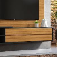 Painel Para Tv Até 60 Polegadas 1 Porta Luz de Led NT1115 Notável - 6