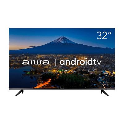 Smart TV 32 Polegadas HD HDR10 Android TV e Borda Infinita AWS-TV-32-BL-02-A Aiwa