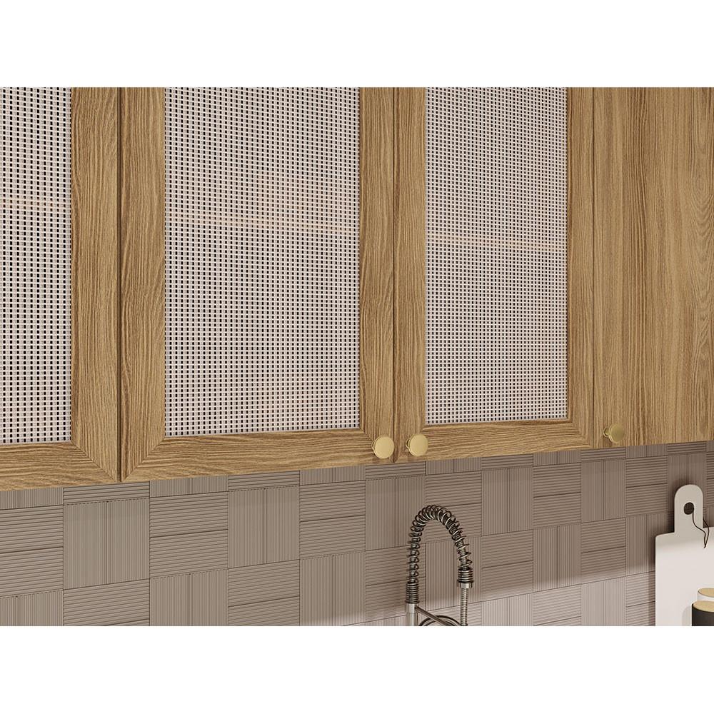 Armário Aéreo Botanic 80cm 2 Portas com Tela M633 Kappesberg - 3