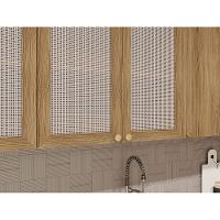 Armário Aéreo Botanic 80cm 2 Portas com Tela M633 Kappesberg - 3