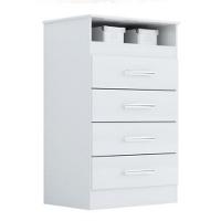 Cômoda Jessica em MDF 4 Gavetas ACP Móveis - 1