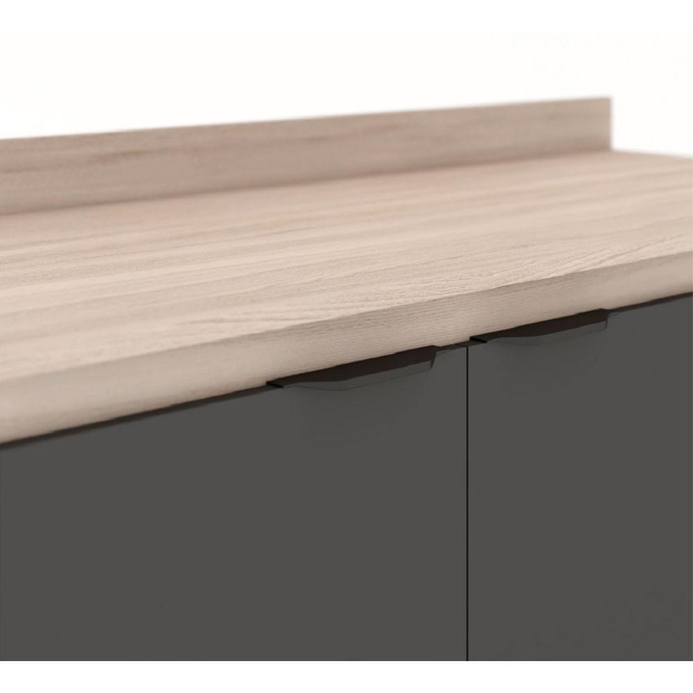 Balcão Firenze 80cm 2 Portas com Tampo 93221 Demóbile - 5