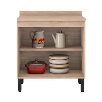 Balcão Firenze 80cm 2 Portas com Tampo 93221 Demóbile - 3