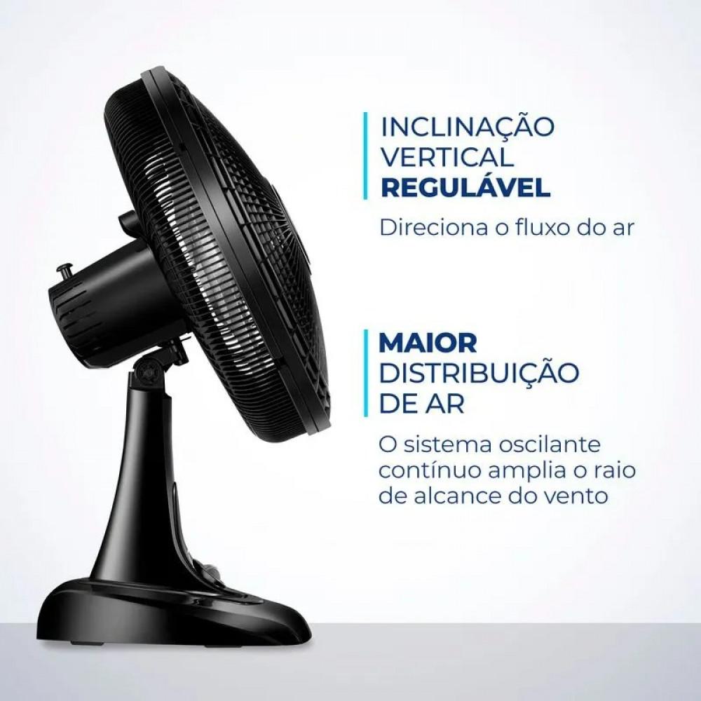 Ventilador de Mesa 40cm Super Power com 6 Pás 140W VSP-40-B Mondial - 4
