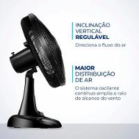Ventilador de Mesa 40cm Super Power com 6 Pás 140W VSP-40-B Mondial