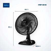 Ventilador de Mesa 40cm Super Power com 6 Pás 140W VSP-40-B Mondial - 6
