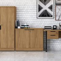 Armário Balcão Office Versátil com Chave 1011A Kappesberg - 4