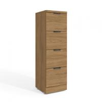 Armário Arquivo Office Versátil 4 Gavetas com Chave 1004A Kappesberg - 1