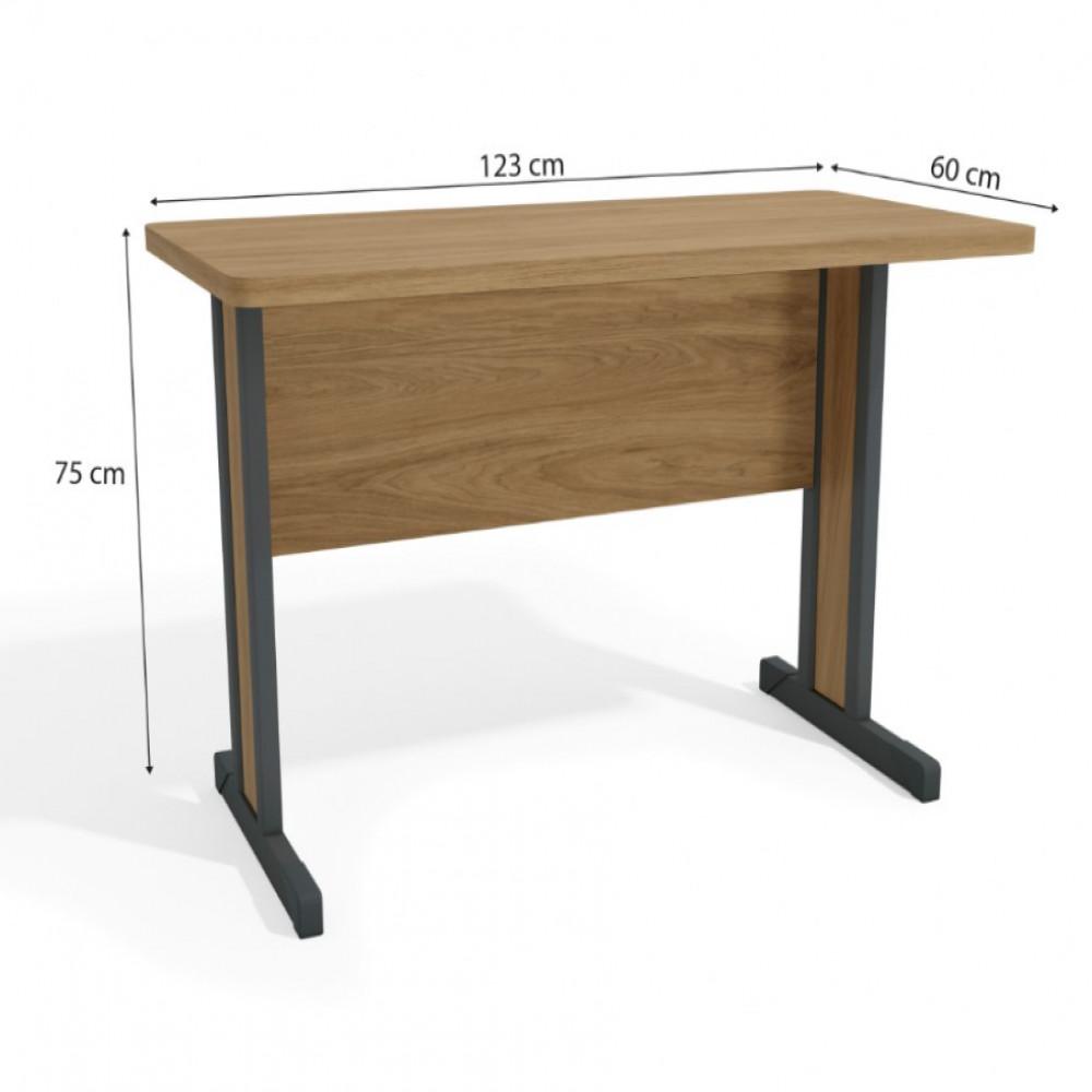 Mesa Secretária Office Versátil 123cm 1120 Kappesberg - 3
