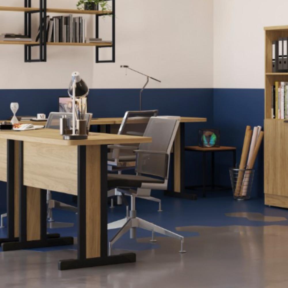 Mesa Secretária Office Versátil 123cm 1120 Kappesberg - 4