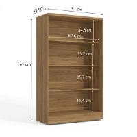 Armário Office Versátil Alto com Chave 1013A Kappesberg - 3