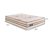 Colchão King New Vip Eps Molas Ensacadas 193X203X31 Gazin - 3
