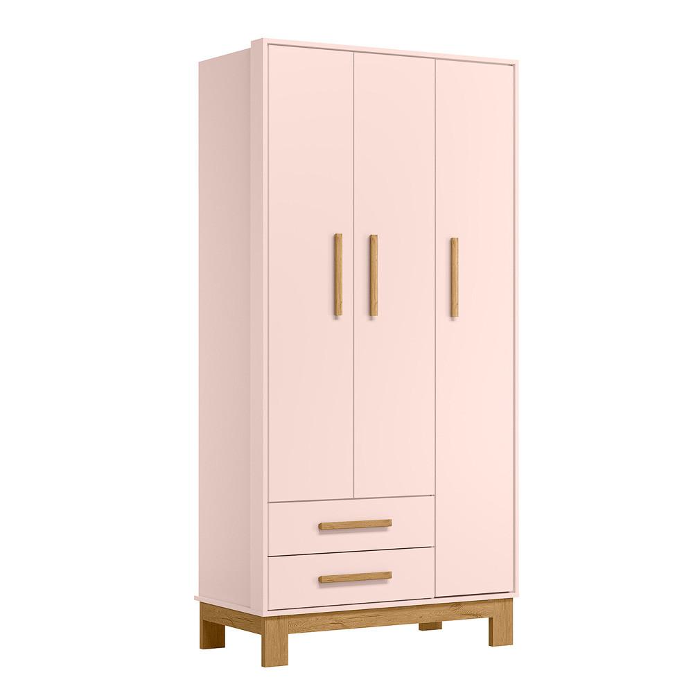 Guarda-Roupa 3 Portas e 2 Gavetas Q Encanto Slim 4340 QMOVI - 2