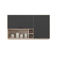 Armário Aéreo Firenze 120cm 2 Portas com Nicho e Adega 94221 Demóbile - 1