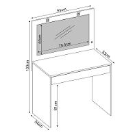 Penteadeira Camarim Atraente com Espelho e LED 5940 Demóbile - 3