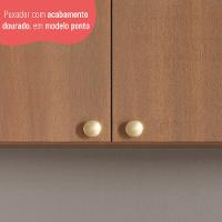 Armário Aéreo 120cm Sálvia 3 Portas 908003 Telasul - 5